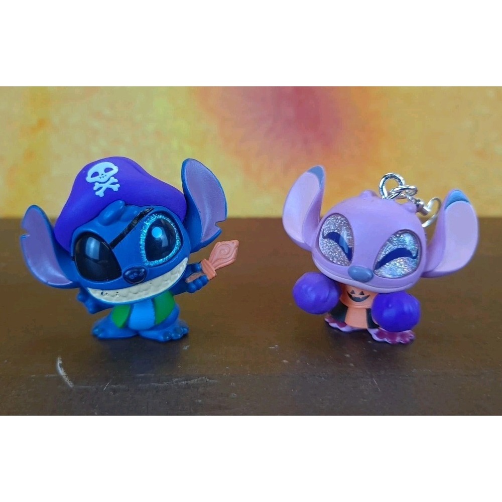 Disney Doorables Halloween STITCH & ANGEL Earings Extremely Cute Set Of Earrings